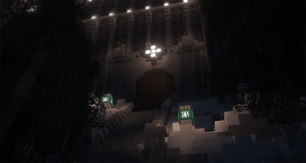 Linnan portti suljettuna